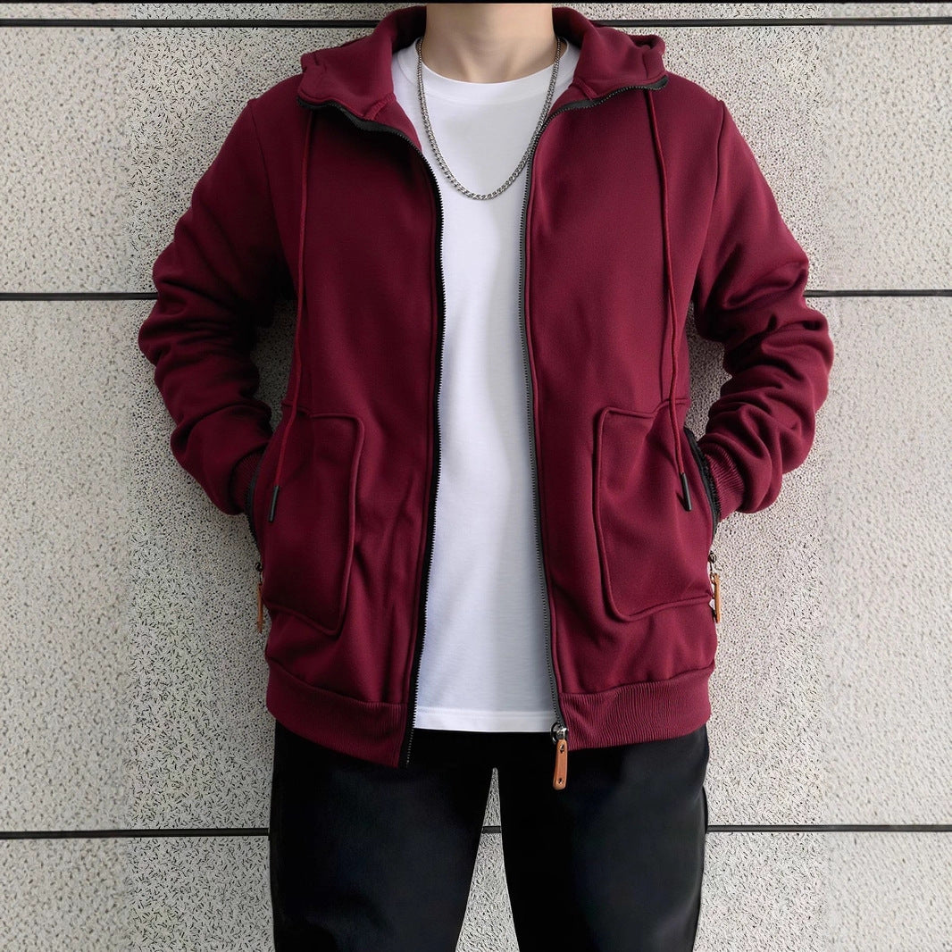 Herren Sportliche Fleecejacke Drune