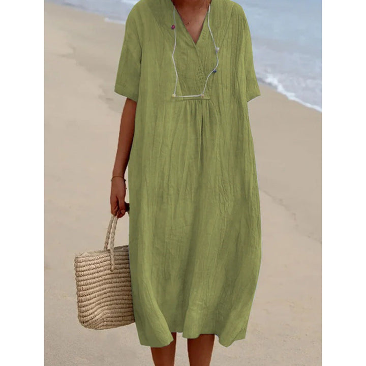 Damen Maxikleid Drune