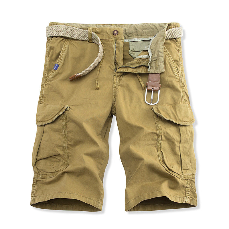 Herren Cargoshorts mit praktischen Taschen und verstellbarem Kordelzug Drune