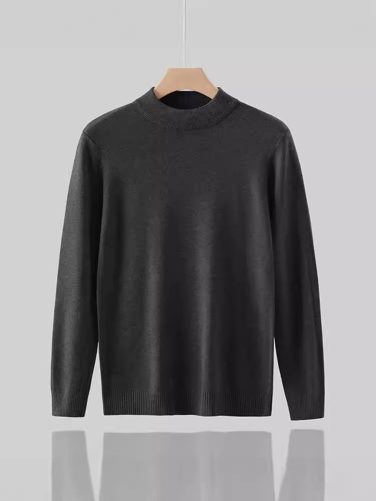 Herren Rollkragenpullover aus hochwertiger Baumwolle Drune