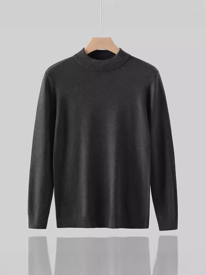 Herren Rollkragenpullover aus hochwertiger Baumwolle Drune