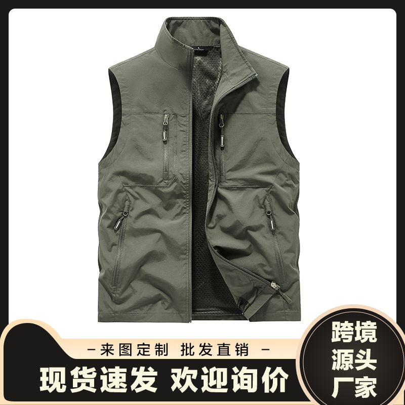 Herren funktionale Outdoor-Weste Drune