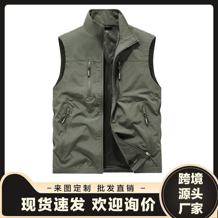 Herren funktionale Outdoor-Weste Drune