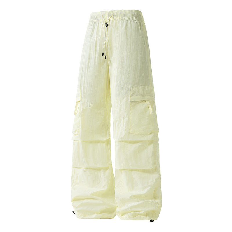 Damen Cargo-Hose mit elastischem Bund und Taschen Drune