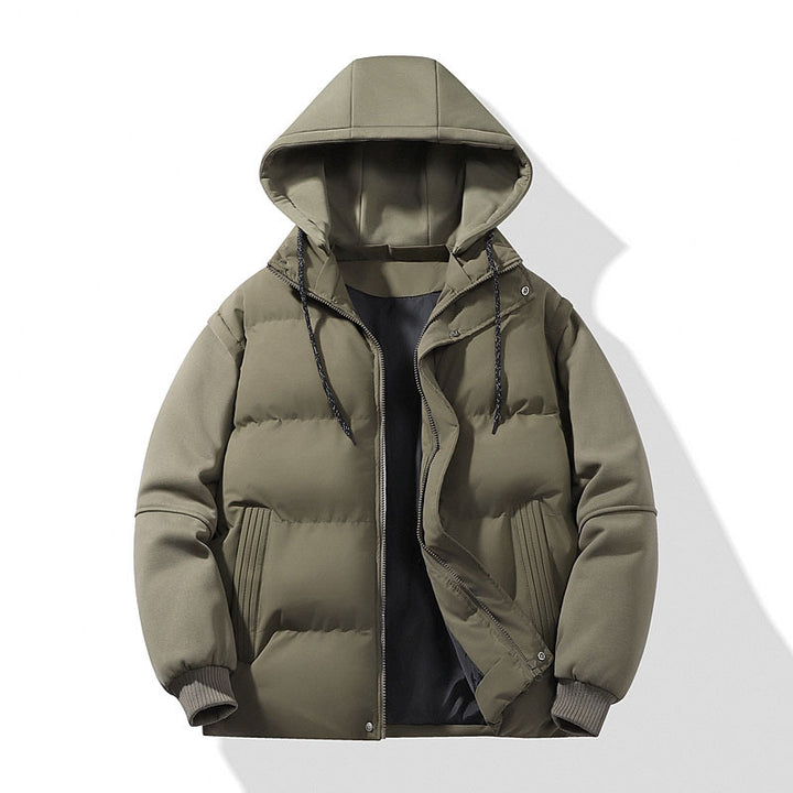 Herren Multifunktionale Steppjacke mit Kapuze Drune