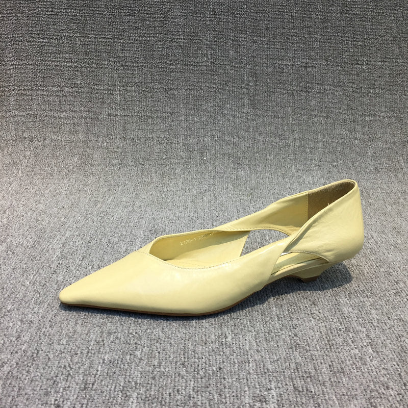 Damen Elegante Ballerinas mit raffinierten Cut-Outs Drune