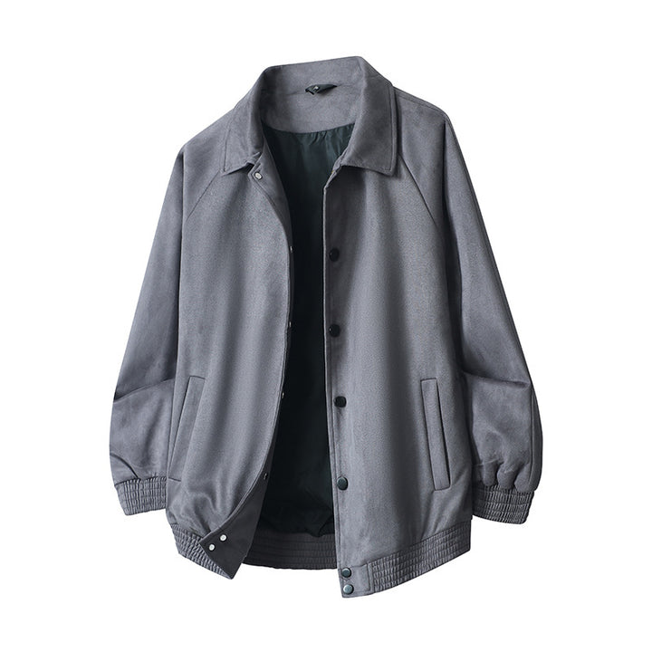 Herren Stylische Übergangsjacke mit praktischem Druckknopfverschluss Drune