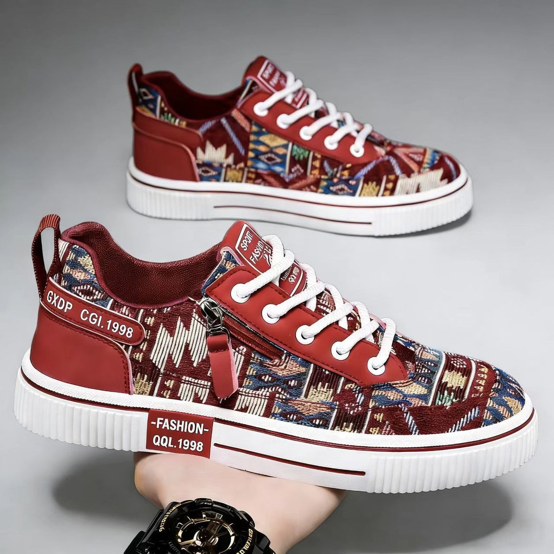 Unisex Freizeit-Sneaker mit modischem Ethno-Muster Drune