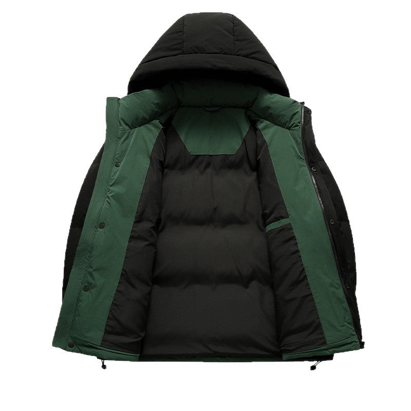Herren isolierte Funktionsjacke mit hohem Kragen und praktischen Taschen Drune