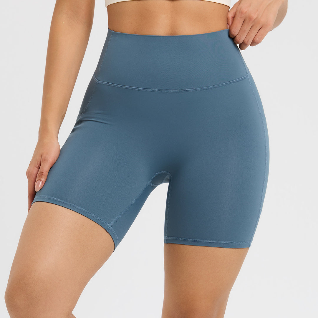 Drune | Eis Seide Yoga-Shorts für Frauen