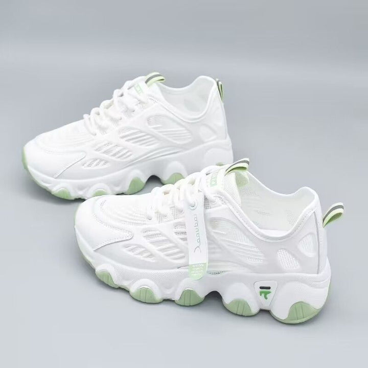 Damen Sportliche Multifunktions-Sneaker mit atmungsaktiven Netzeinsätzen und rutschfester Sohle Drune