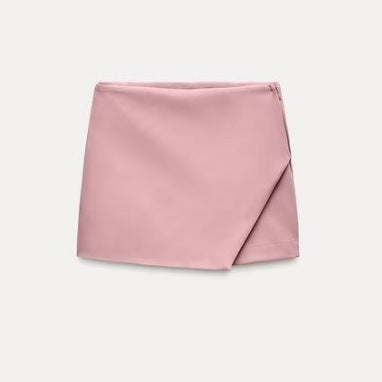 Damen modische Wickel-Shorts aus hochwertigem, elastischem Material Drune