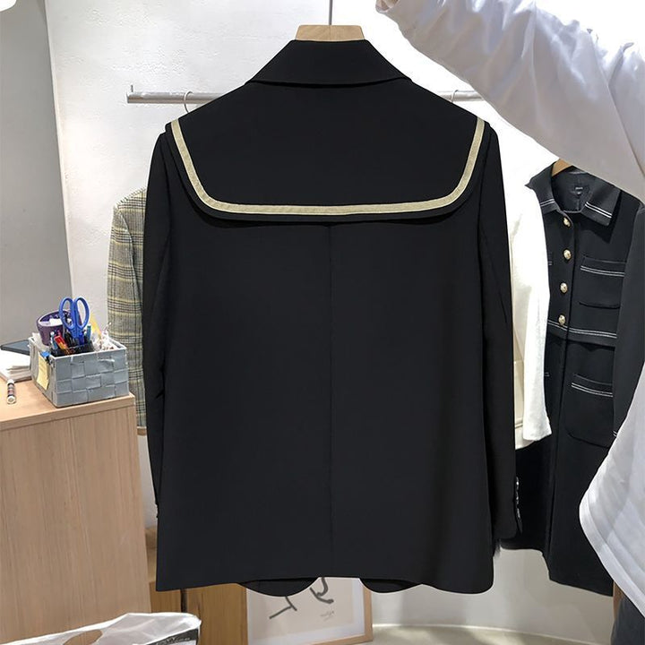 Damen Moderner Blazer mit kreativen Details Drune