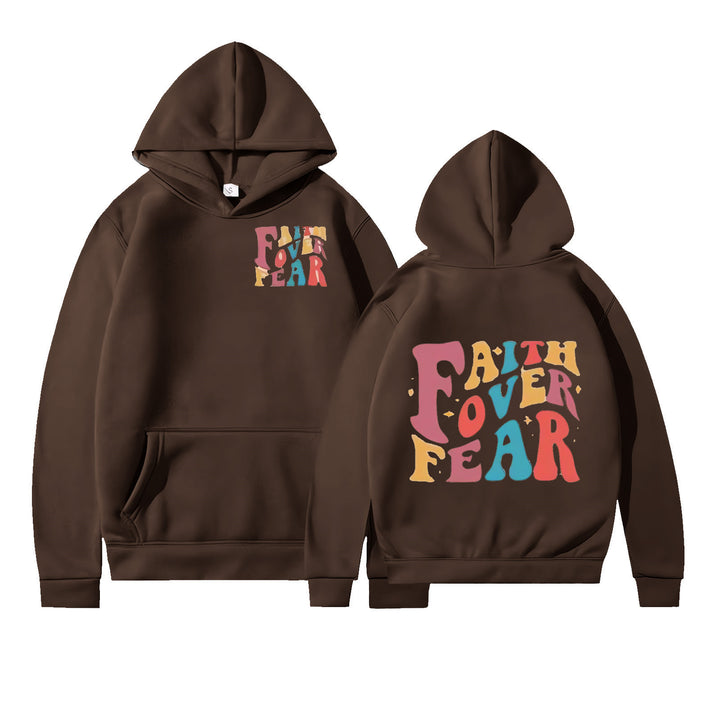 Damen Hoodie mit einzigartigem Grafikanzeige Drune