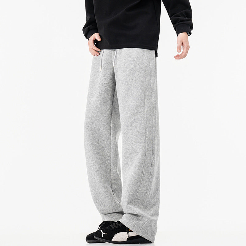 Damen weite Lounge-Jogginghose mit elastischem Bund, Kordelzug und legerer Culotte-Passform Drune