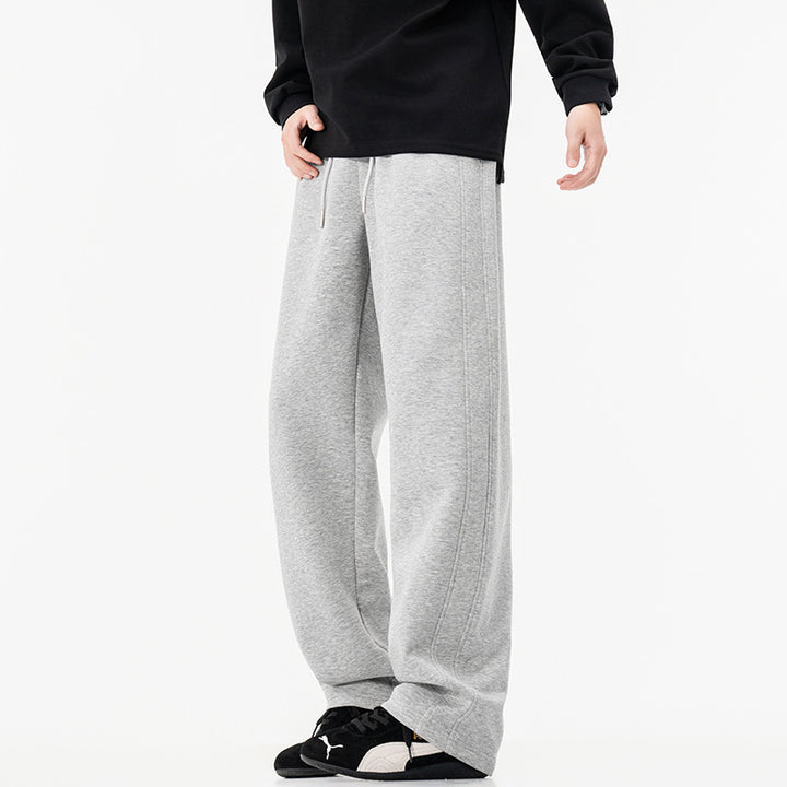 Damen weite Lounge-Jogginghose mit elastischem Bund, Kordelzug und legerer Culotte-Passform Drune