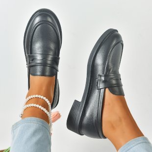 Damen modische Slipper mit trendigem Glanz und rutschfester Sohle Drune