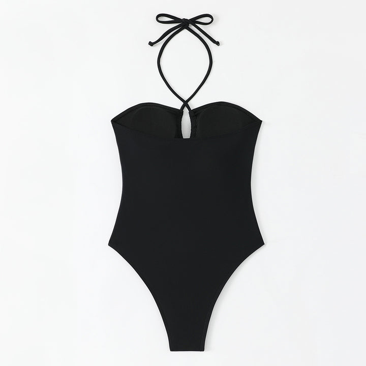 Damen Eleganter Einteiler mit Cut-Out-Design Drune