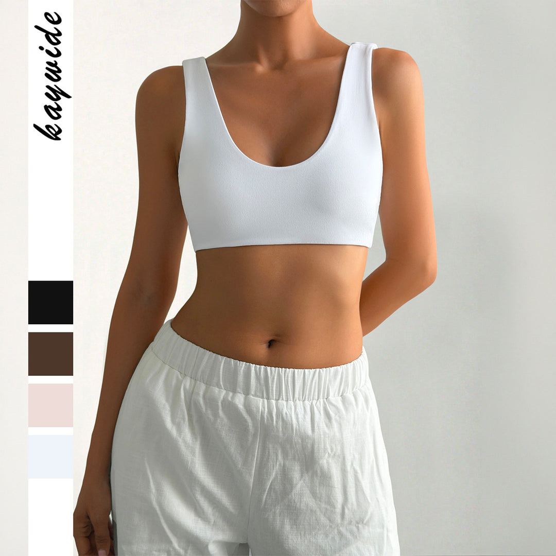 Damen Sport-Bustier mit bequemen breiten Trägern und elastischem Schnitt Drune