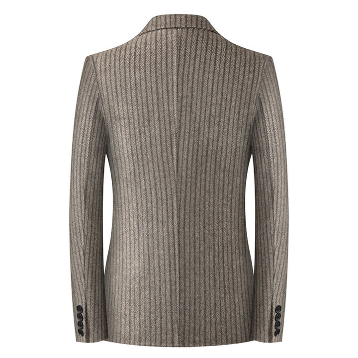 Herren stilvolle gestreifte Blazer Drune