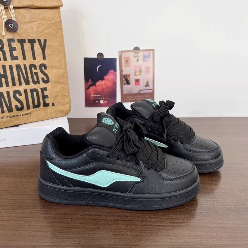 Damen Sneakers im sportlichen Vintage-Stil mit gepolsterter Innensohle Drune