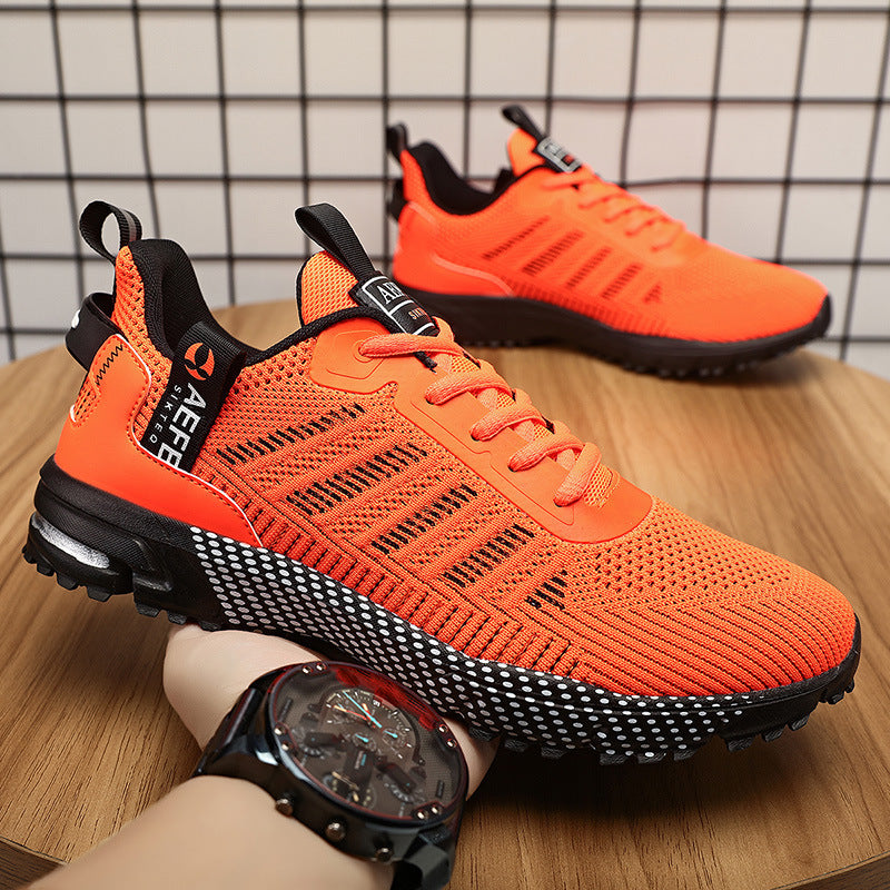 Unisex atmungsaktive Strick-Performance-Sneaker mit gepolsterter Air‑Zwischensohle Drune