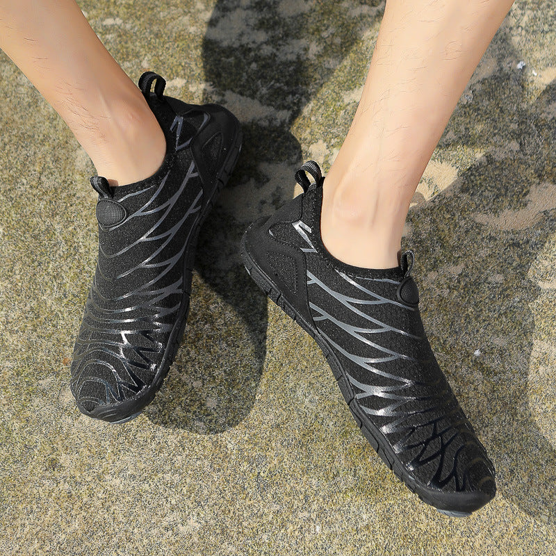 Damen Wassersport Aquaschuhe mit wasserabweisendem Obermaterial und rutschfester Sohle Drune