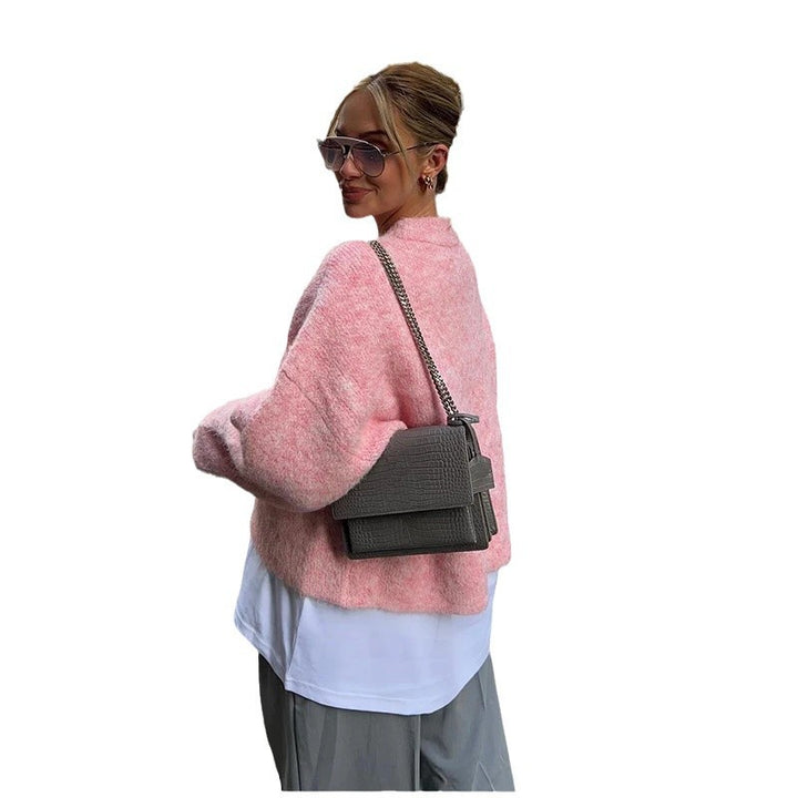 Damen Kuscheliger Oversized-Pullover Drune