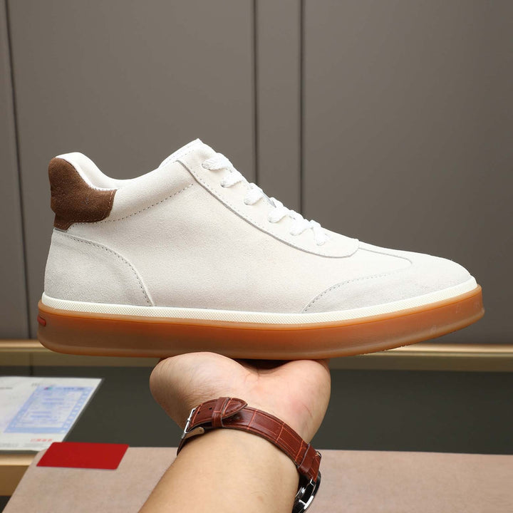 Damen Hochwertige Wildleder Sneakers mit komfortabler Dämpfung Drune