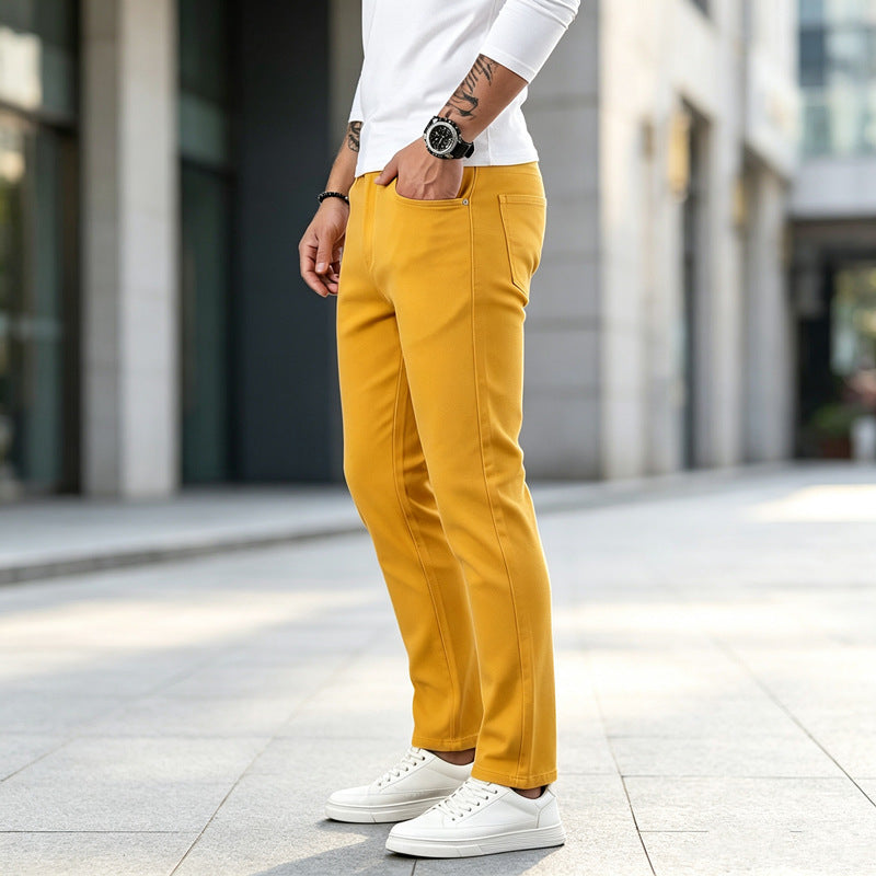 Herren Bequeme und stylische Chino-Hosen Drune