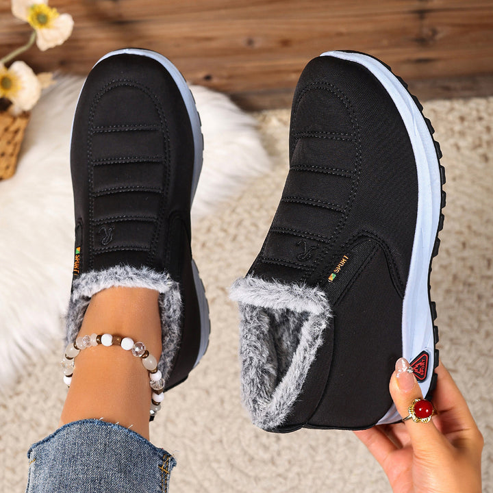 Damen Bequeme Winter-Sneaker mit kuscheligem Futter Drune
