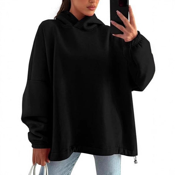 Damen Kapuzenpulli Drune