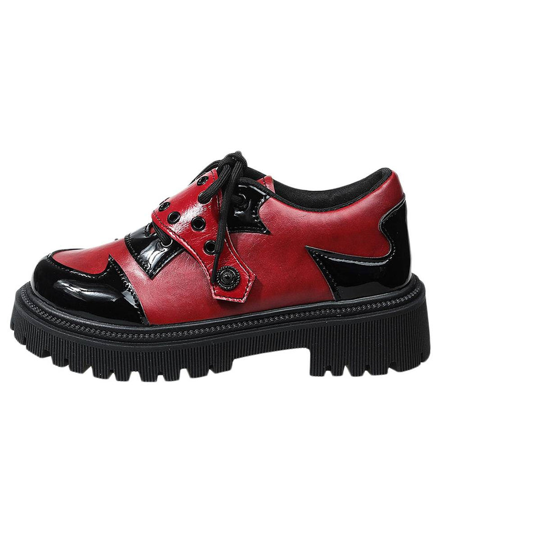 Damen Modische und bequeme Schnürschuhe Drune