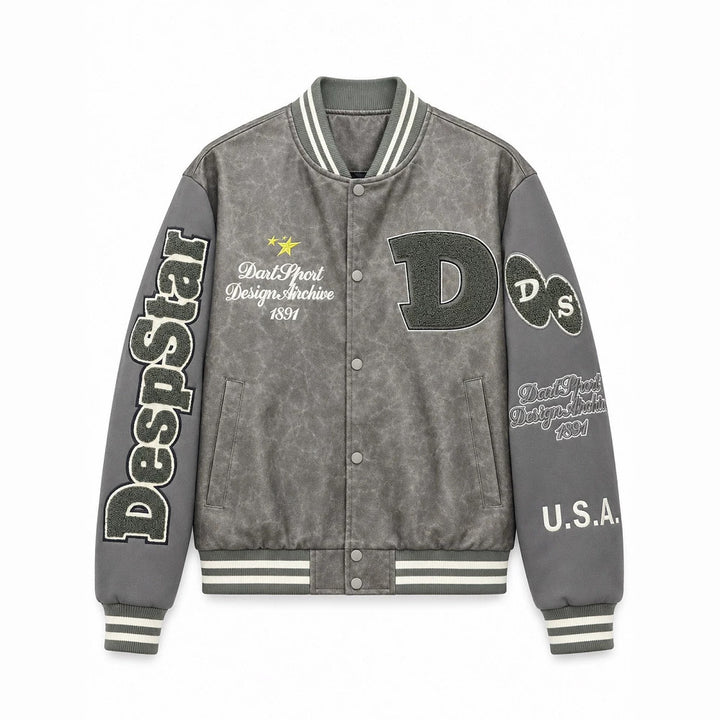 Herren Modische Steppjacke mit sportlichem Design Drune