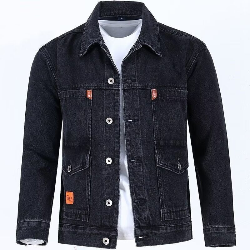Herren Stilvolle Denimjacke Drune