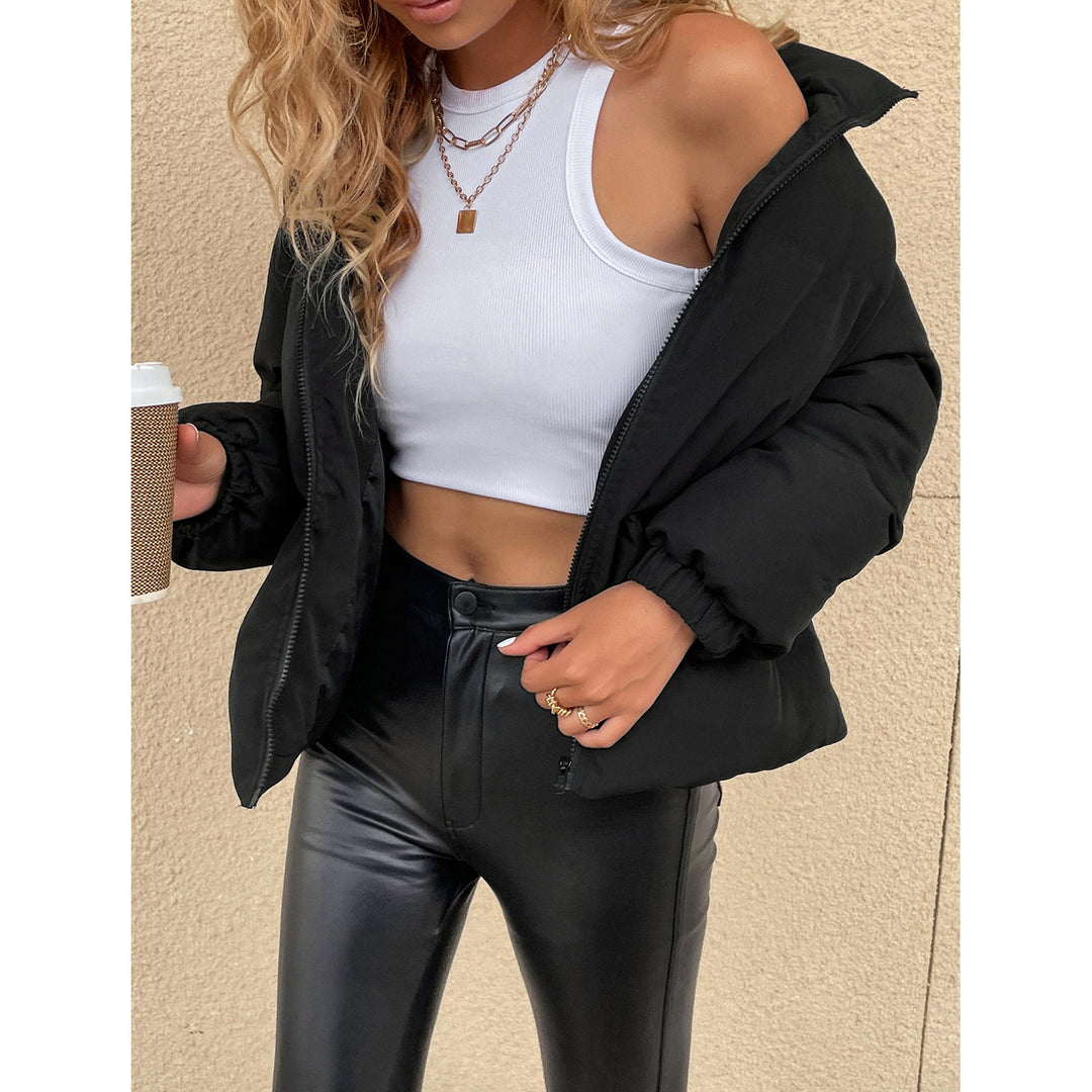 Damen leichte Steppjacke im sportlichen Look mit praktischem Reißverschluss Drune