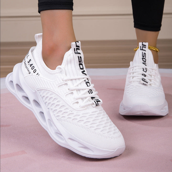 Damen Komfortable und atmungsaktive Laufschuhe mit flexibler Sohle Drune