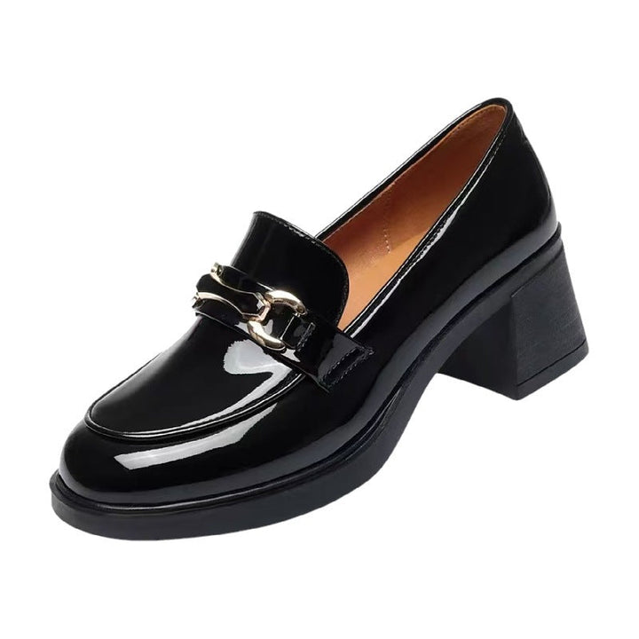 Damen Elegante und bequeme Pumps mit modischem Schnallen-Design Drune
