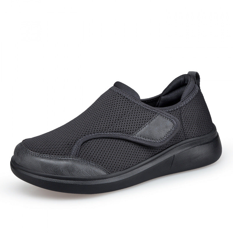 Damen Komfort-Slipper mit atmungsaktivem Mesh und elastischem Einstieg Drune