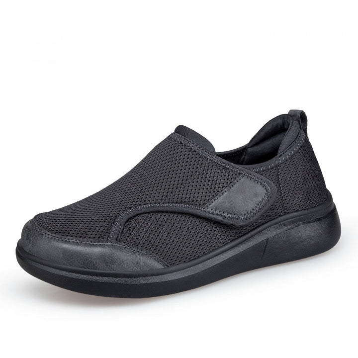 Damen Komfort-Slipper mit atmungsaktivem Mesh und elastischem Einstieg Drune
