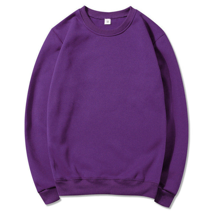Damen Sweatshirt aus weichem Baumwollmaterial mit Rundhalsausschnitt Drune