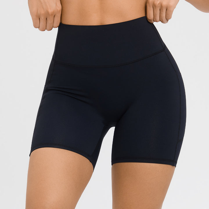 Drune | Eis Seide Yoga-Shorts für Frauen