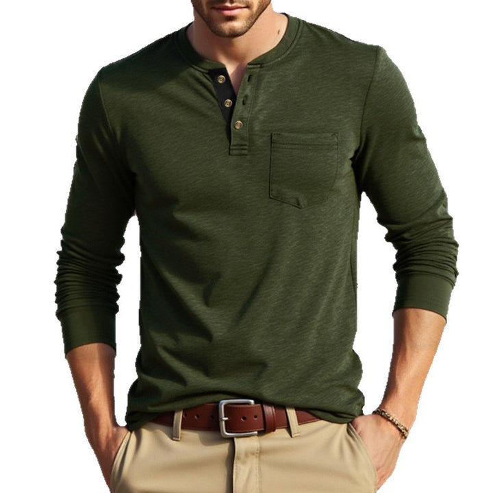Herren Langarm-Hemd Drune
