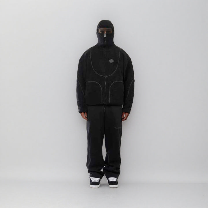 Herren stylische und funktionale Kapuzenjacke mit isolierter Fütterung Drune