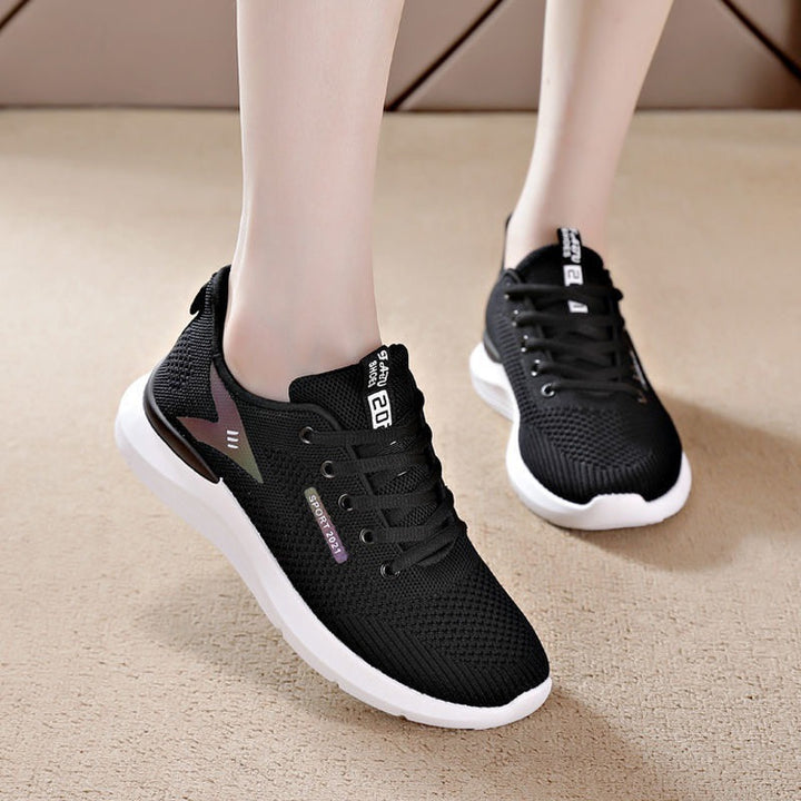 Damen Atmungsaktive Sportliche Sneakers Drune