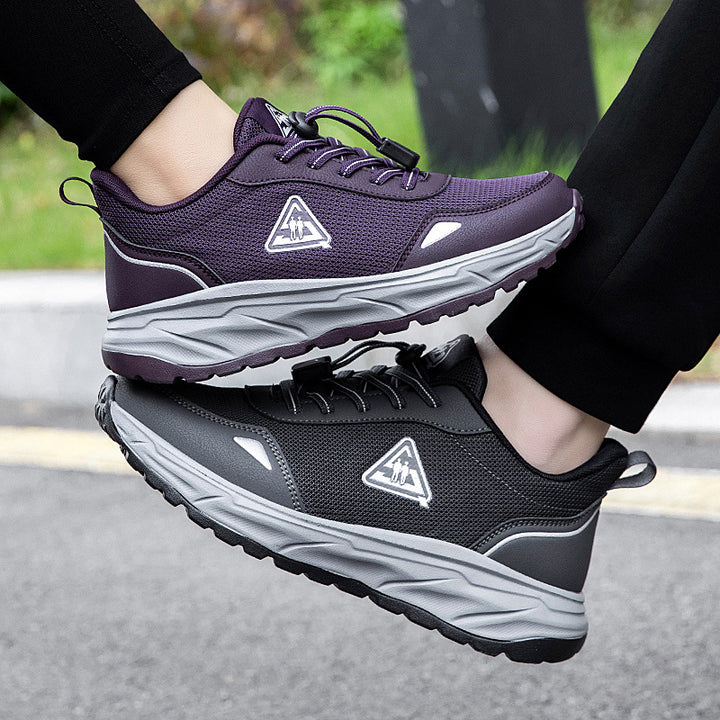 Unisex nan robuster atmungsaktiver Outdoor Sneaker mit stoßdämpfender Laufsohle Drune