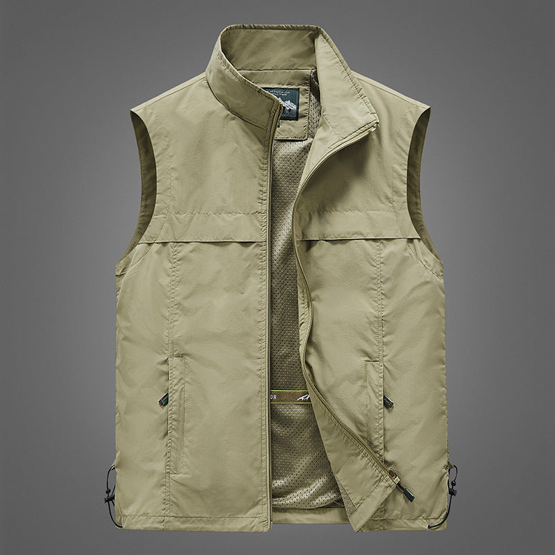 Herren Leichte Multifunktionale Outdoor-Weste Drune