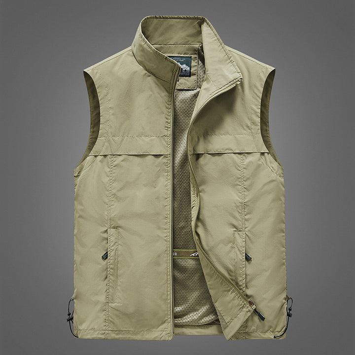 Herren Leichte Multifunktionale Outdoor-Weste Drune