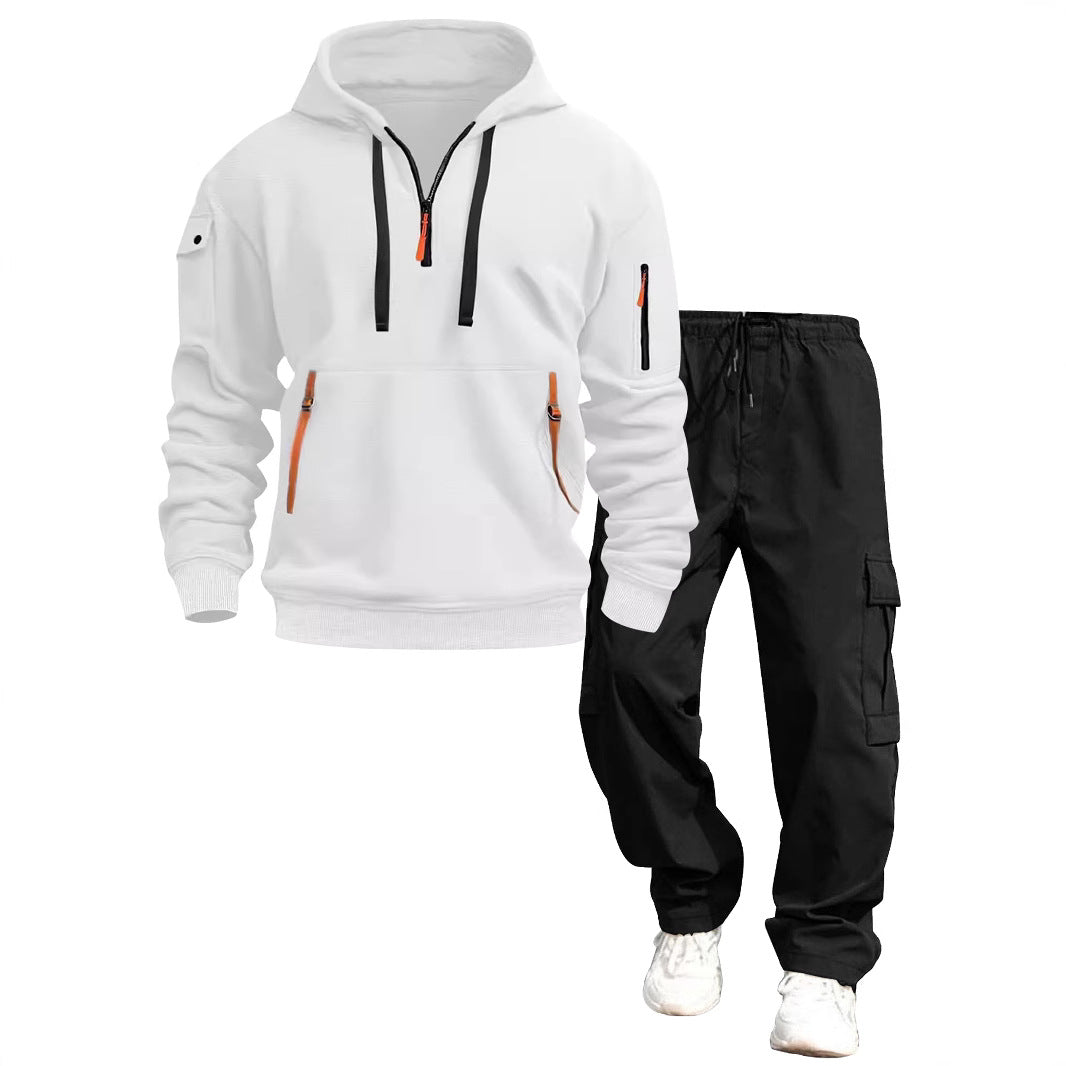 Herren lässiger Kapuzenpullover und Jogginghose Drune