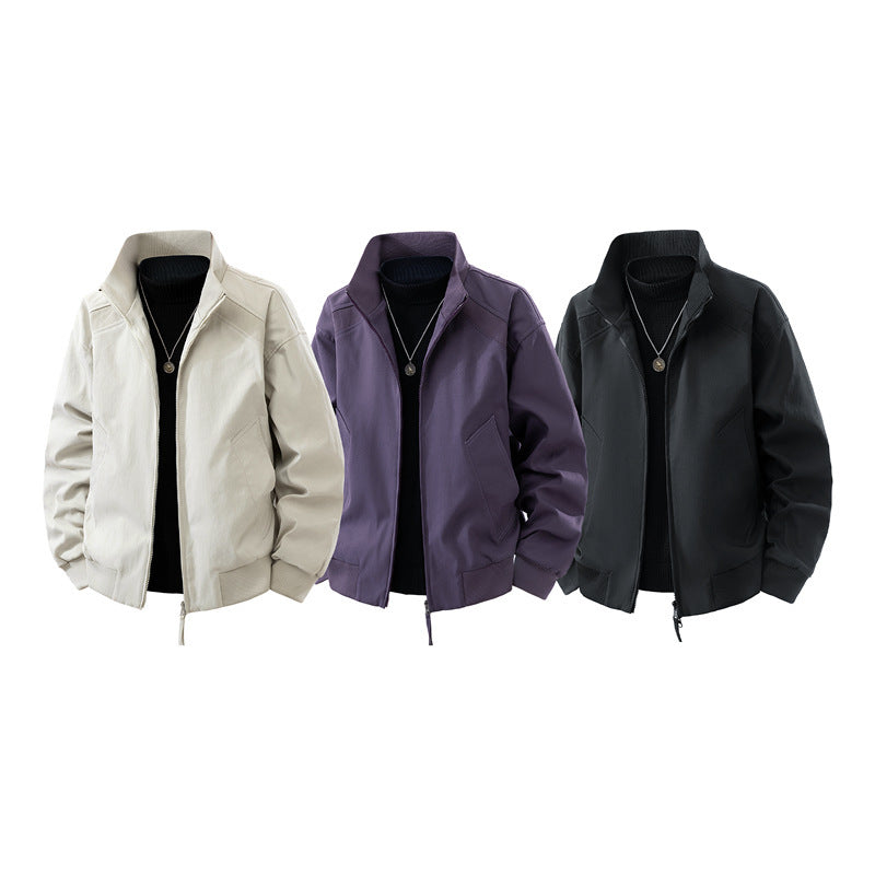 Herren Hochgeschlossene Freizeitjacke Drune